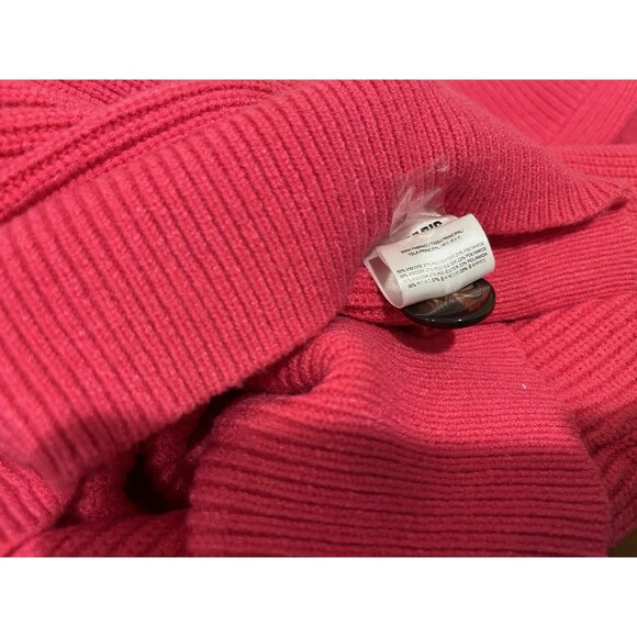 Apparis womens Andi Oversized Cardigan Sweater size OS (One Size) Shock Pink - Picture 8 of 8